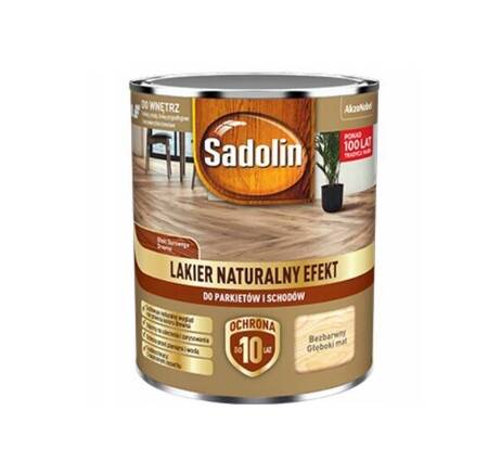 Lakier OCHRONNY SADOLIN do parkietów 4,5L mat