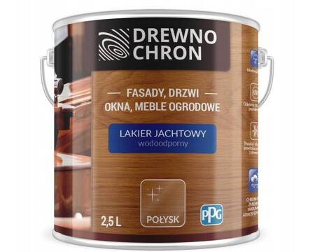 Lakier jachtowy DREWNOCHRON połysk 2,5L 