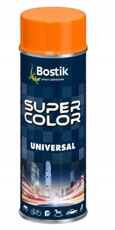 Lakier uniwersalny BOSTIK SUPER COLOR pomarańczowy 0,4L