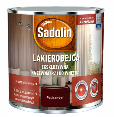 Lakierobejca ekskluzywna SADOLIN palisander 0,25L