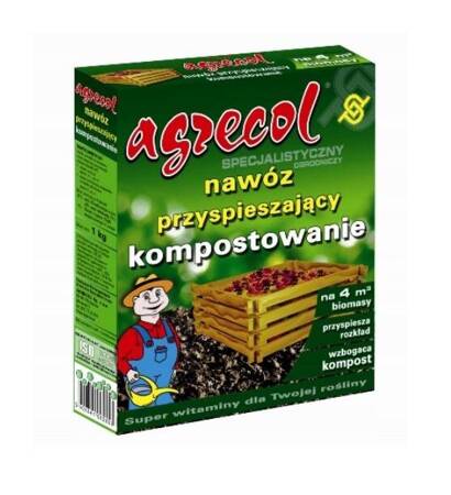 Nawóz przyspieszający kompostowanie AGRECOL 1kg