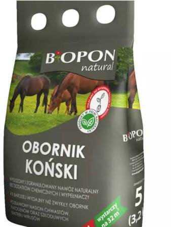 Obornik koński granulowany BIOPON 5KG