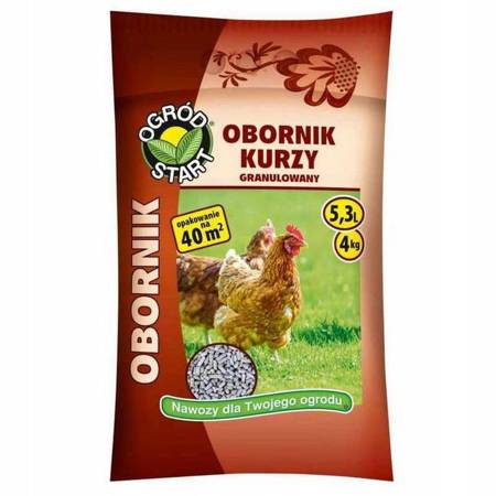 Obornik kurzy granulowany Ogród Start 4kg