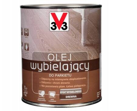 Olej wybielający V33 do parkietu 1L