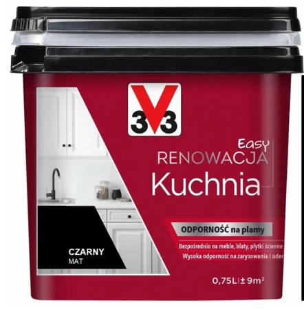 Renowacja meble kuchenne V33 czarny 750ml 