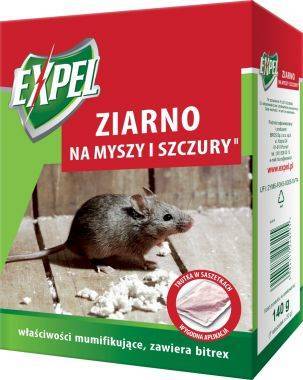 Ziarno na myszy i szczury EXPEL 140g